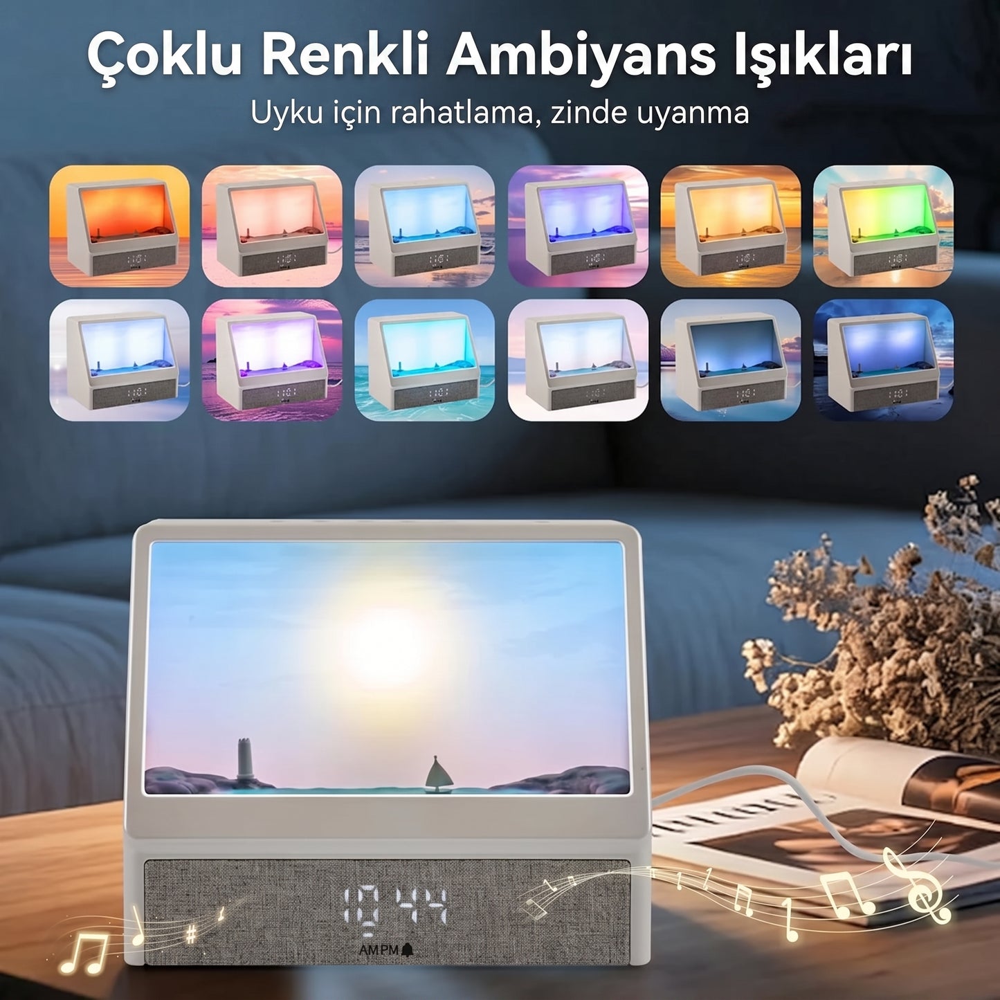 LUMİTOUCH™ – GÜN DOĞUMU IŞIKLI ALARM