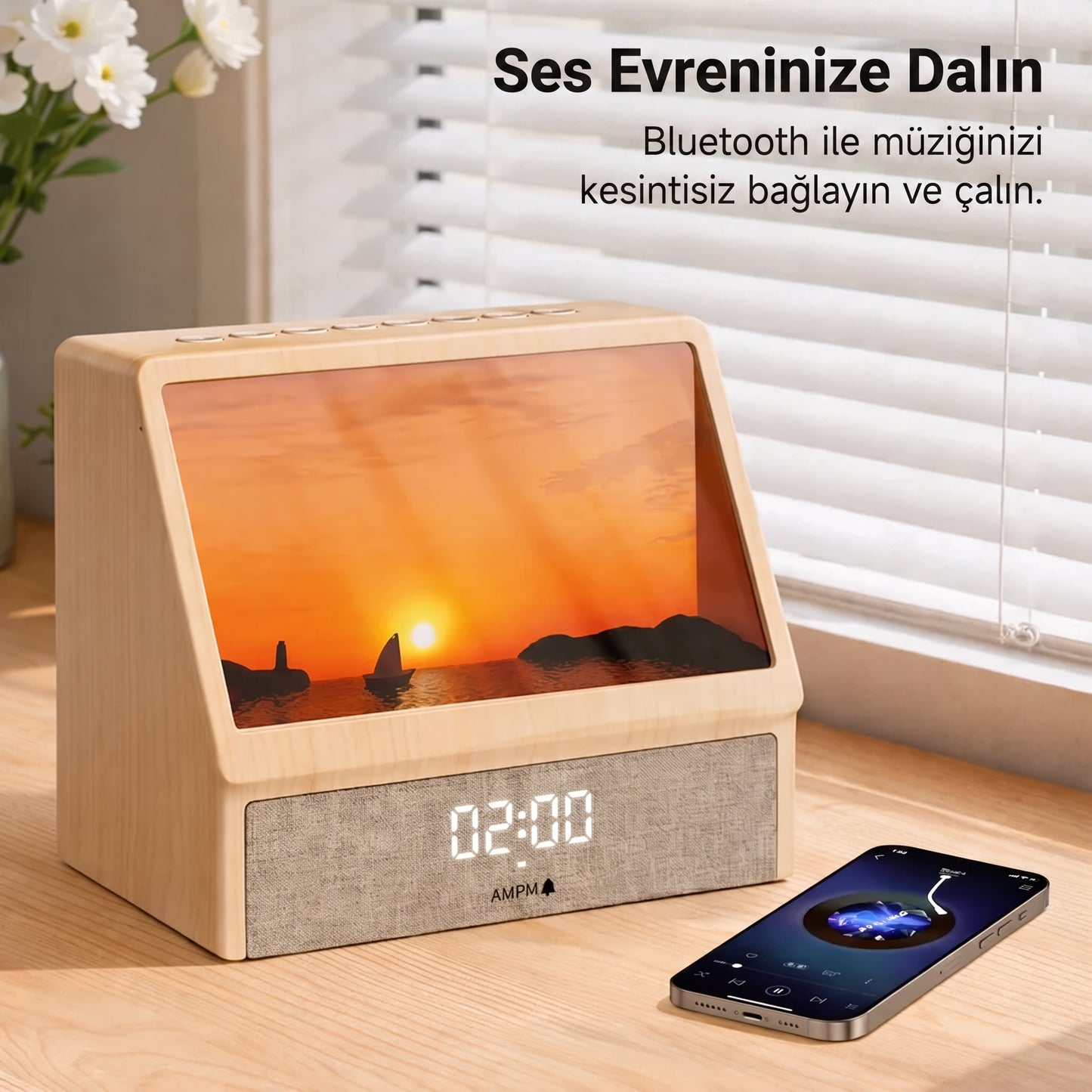 LUMİTOUCH™ – GÜN DOĞUMU IŞIKLI ALARM