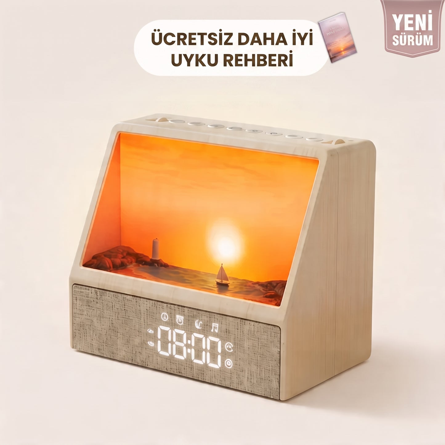LUMİTOUCH™ – GÜN DOĞUMU IŞIKLI ALARM